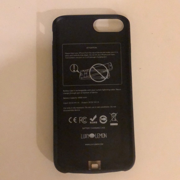 Luxy lemon charging phone case - Picture 2 of 2